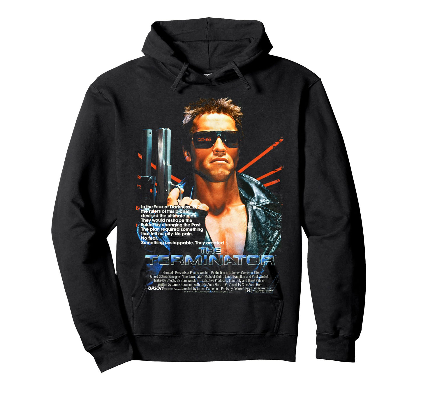 The Terminator Poster Movie Retro Sci-Fi Time Traveler Gamer T-Shirt