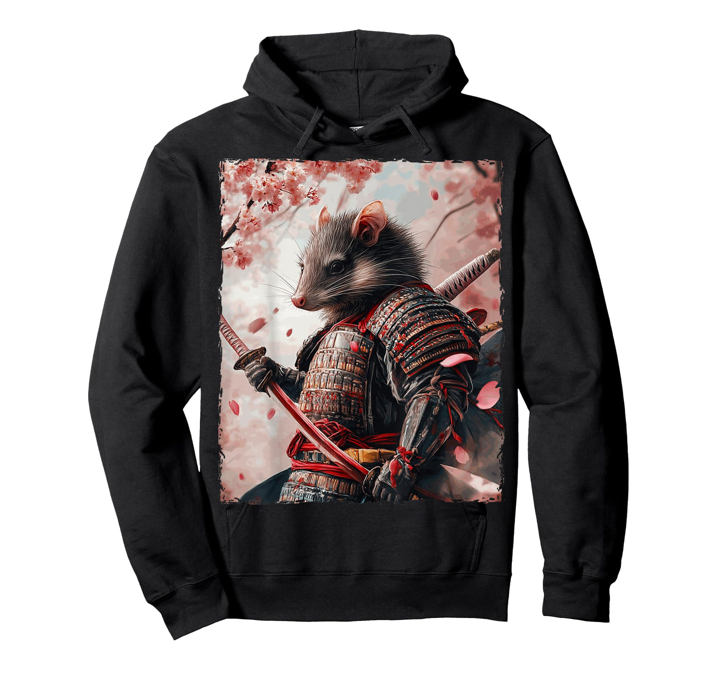 Funny Graphic Opossum Possum Japanese Anime T-Shirt