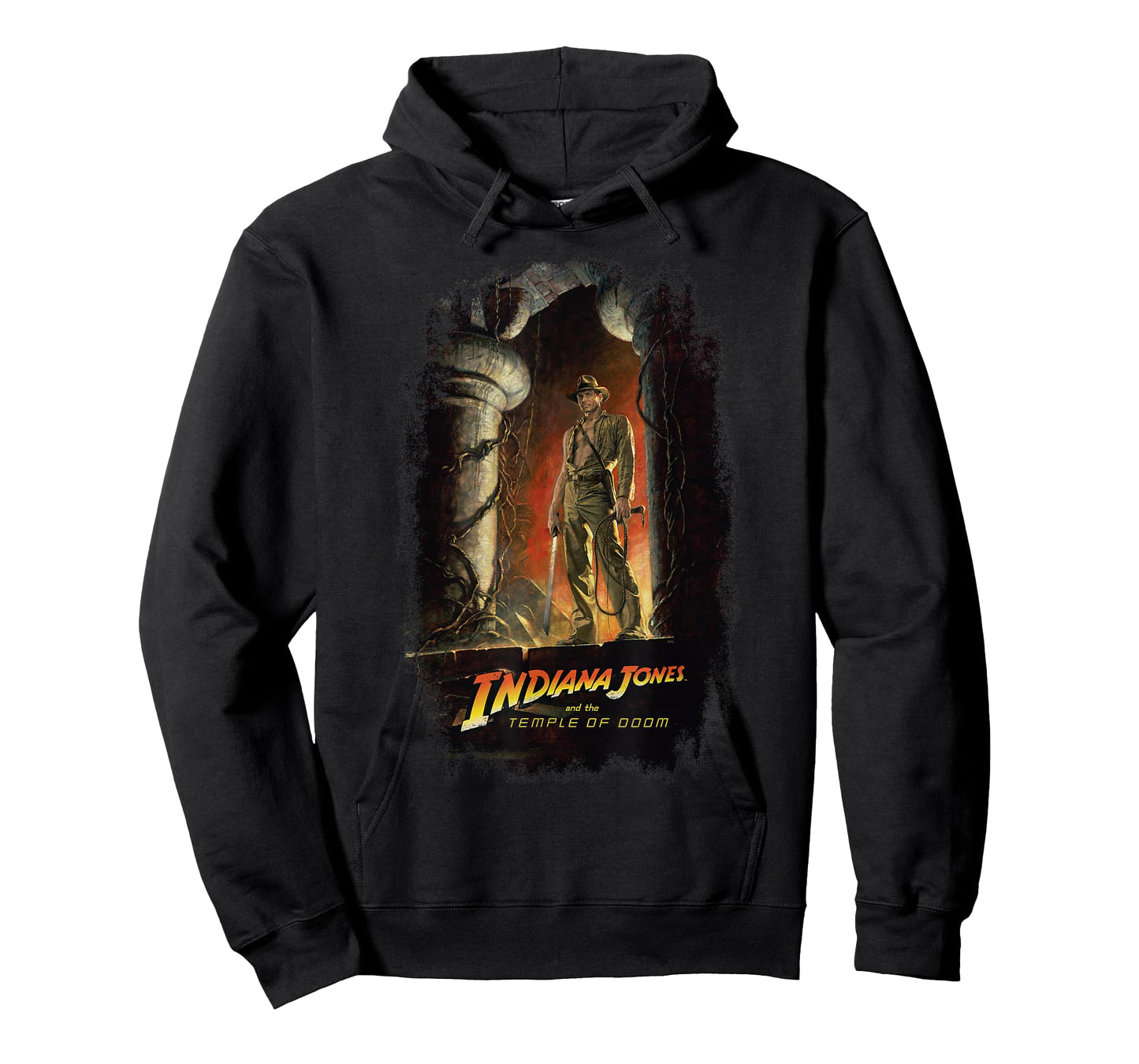 Lucasfilm Indiana Jones and The Temple of Doom Poster Art T-Shirt