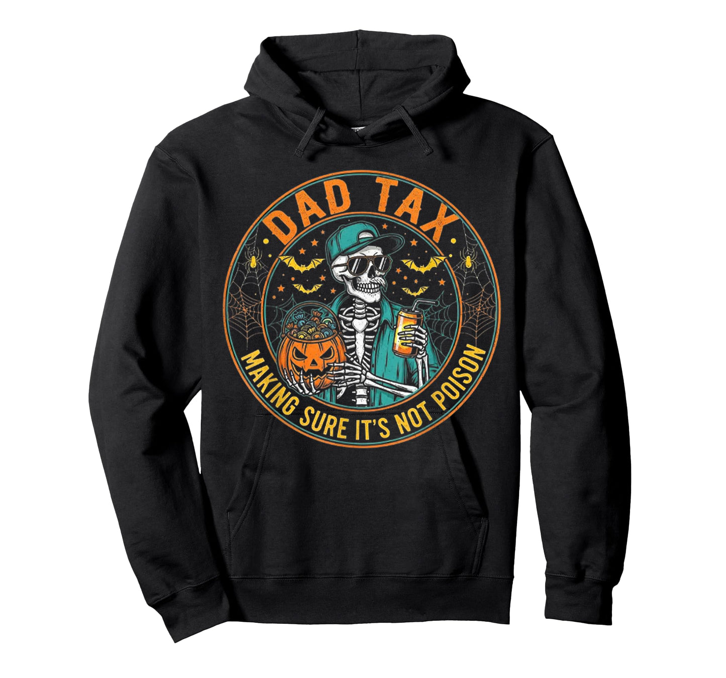 Halloween Skeleton Papa, Dad Tax Making Sure Not Poison T-Shirt