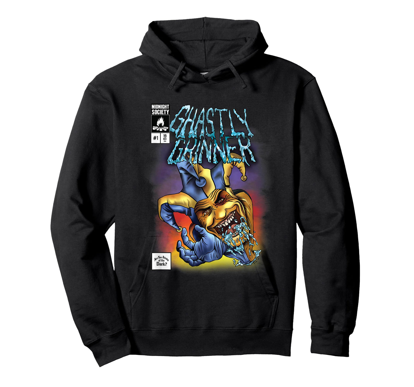 Ghastly Grinner Midnight Society Clown Saliva T-Shirt