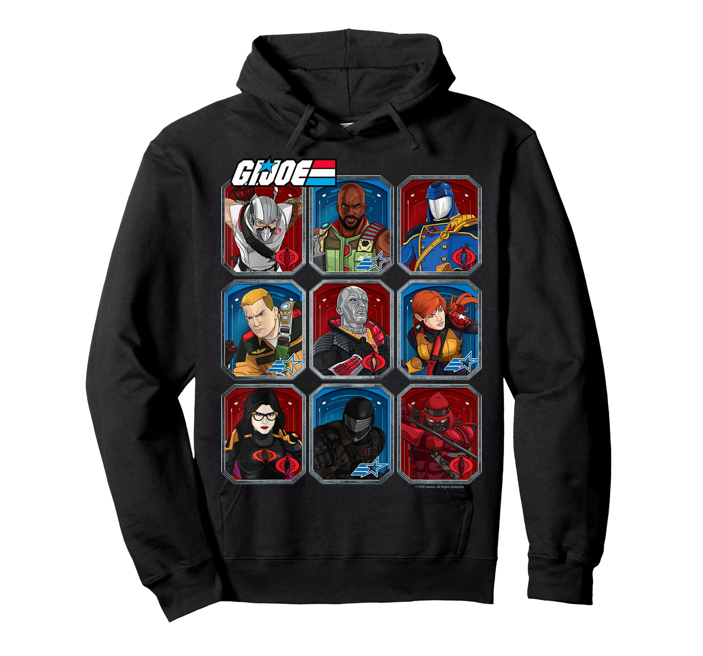 G.I. Joe Group Shot Trading Cards Box Up T-Shirt