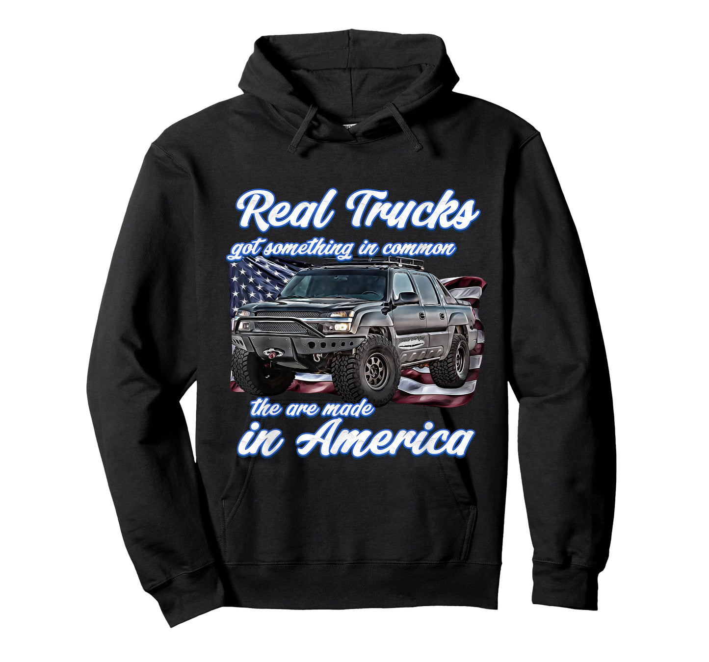 Real american Truck,Avalanche,USA,Patriot,Patriotic,America T-Shirt