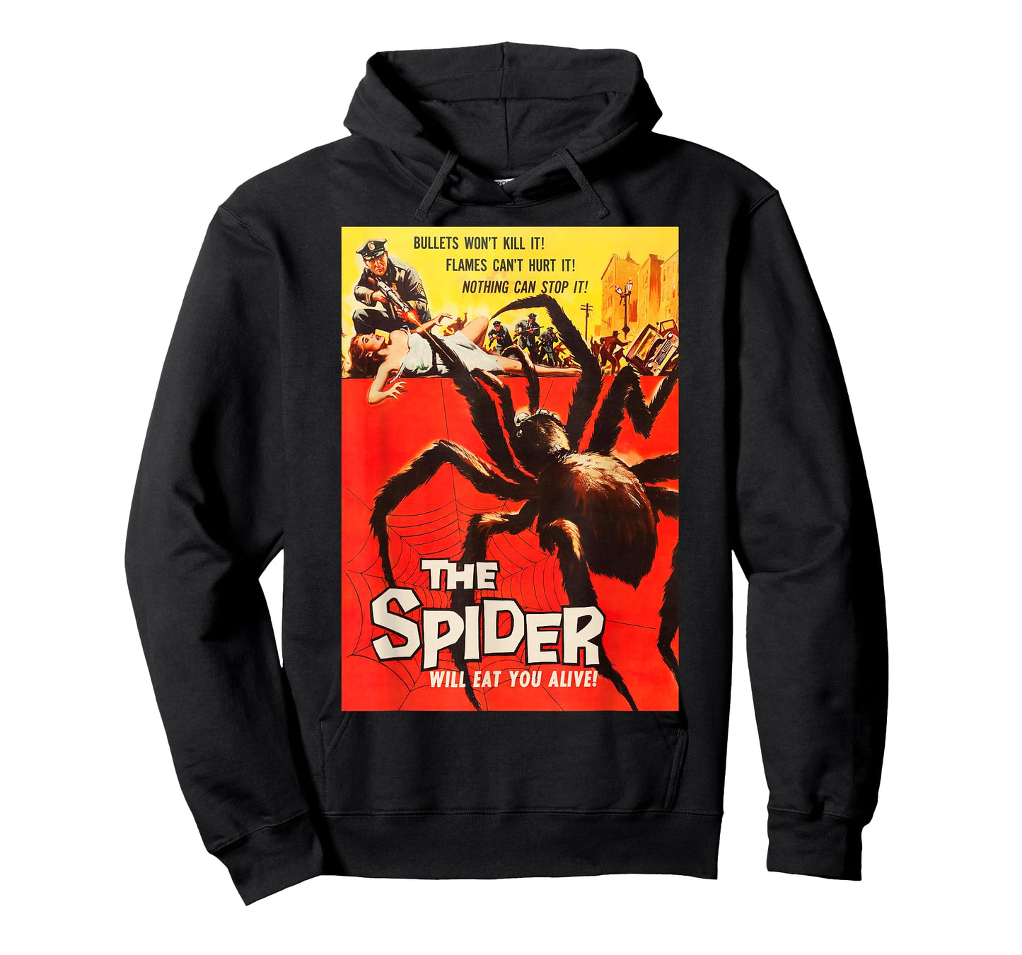 Giant Spider Classic Halloween Monster Poster Horror Movie T-Shirt