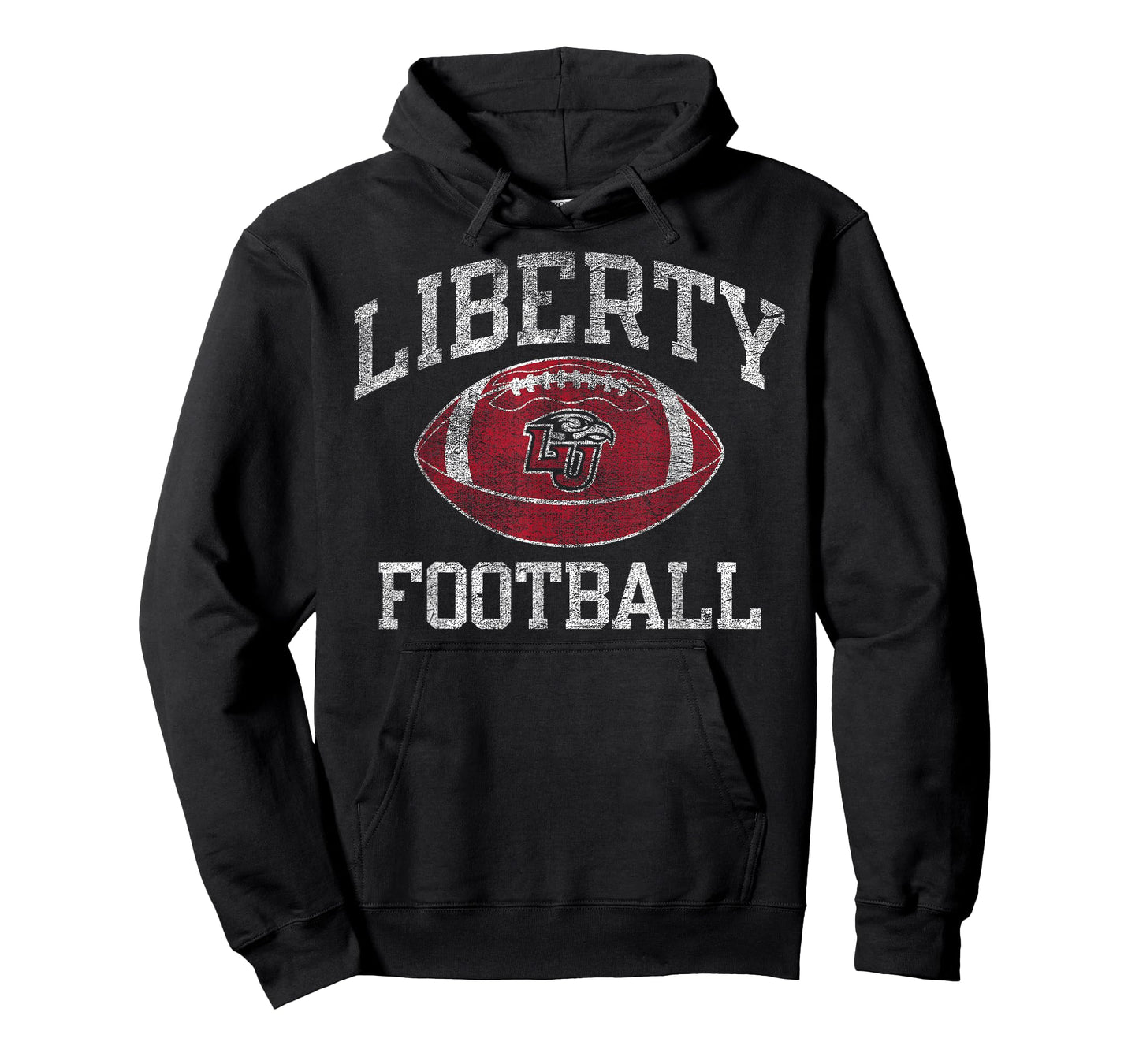 Liberty Flames Football Intensity Navy Officially Licensed T-Shirt