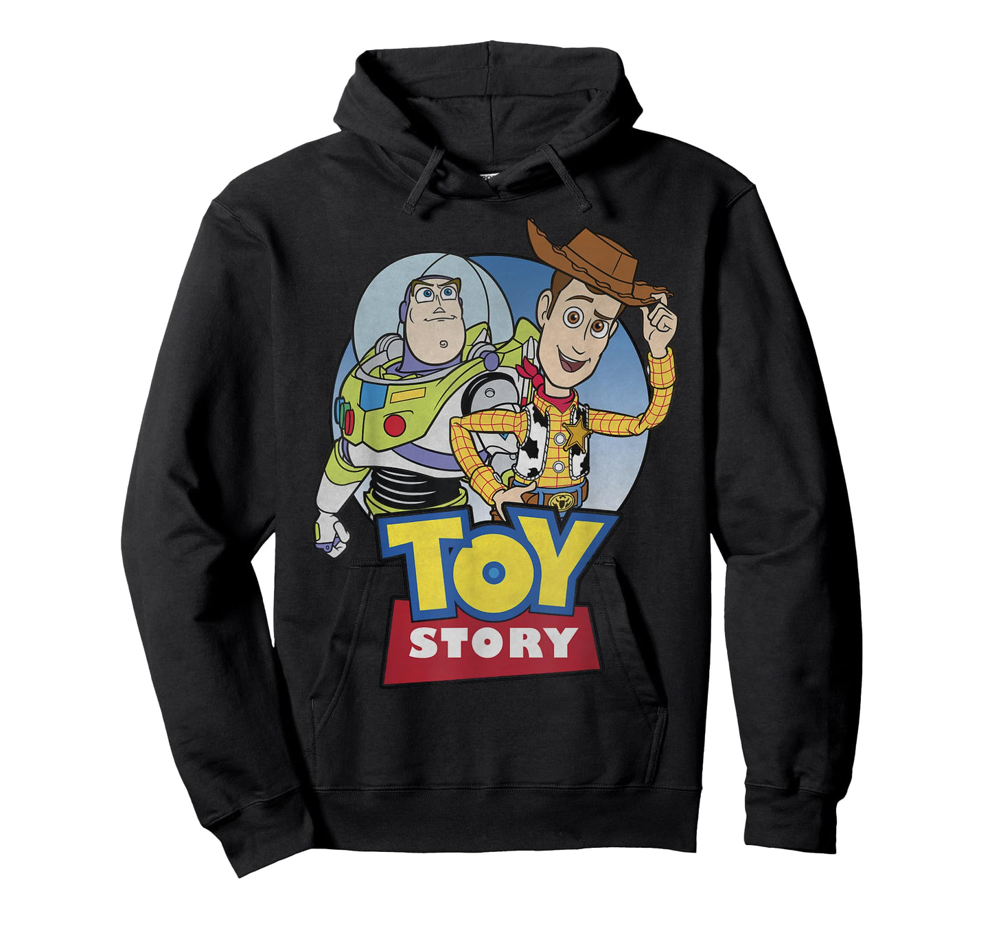 Disney Pixar Toy Story Buzz and Woody Movie Logo T-Shirt
