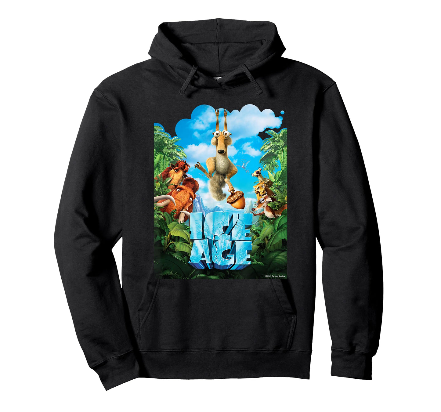 Ice Age Dawn of The Dinosaurs Movie Poster T-Shirt