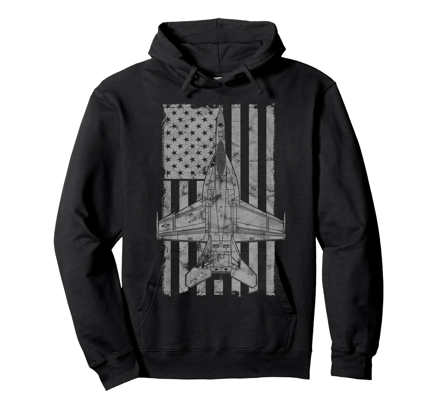 F-18 F/A-18E Super Hornet Jet Airplane Vintage Flag T-Shirt T-Shirt