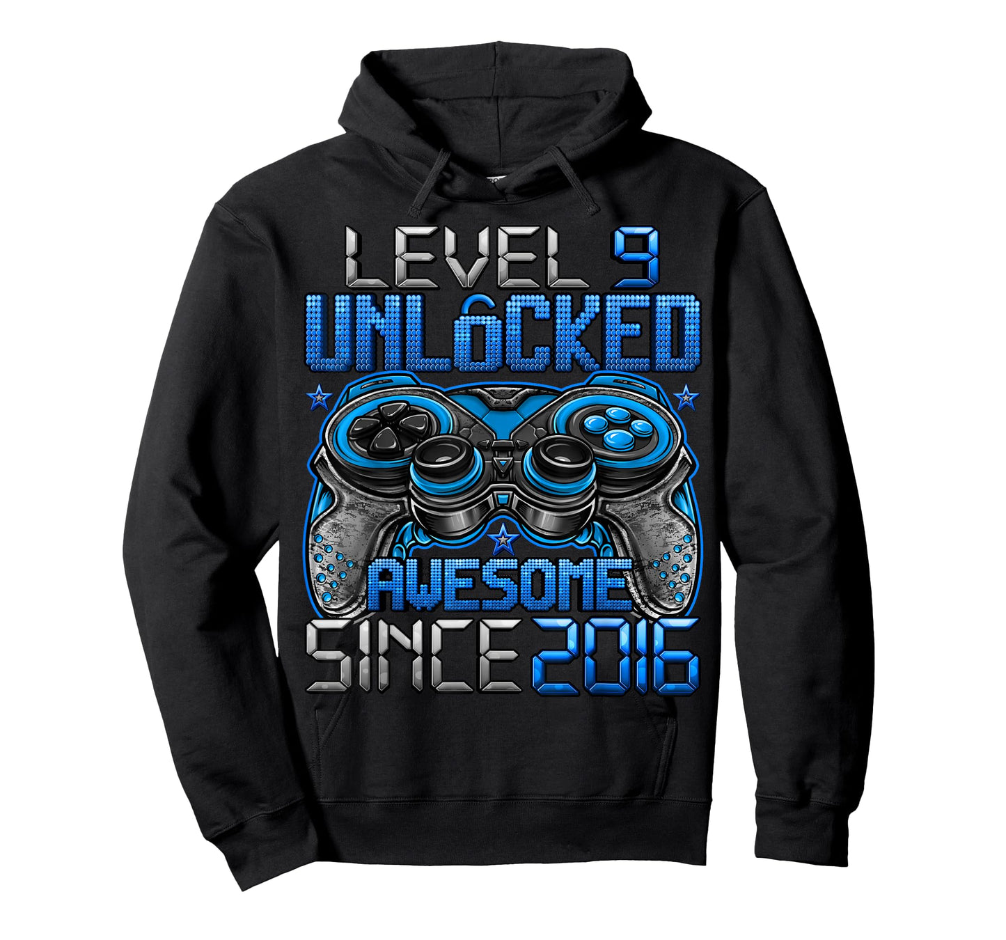 Level 9 Unlocked 9 Year Old Gifts For Boys 9th Birthday Boy T-Shirt