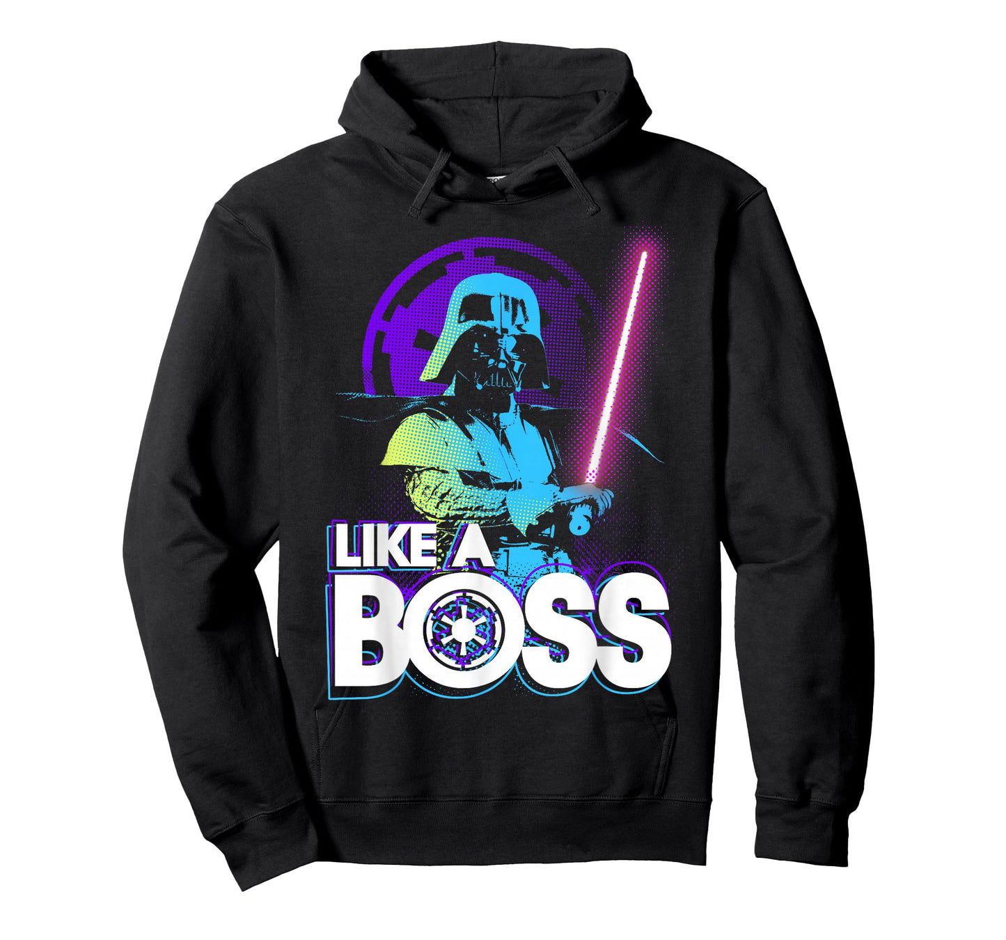 Star Wars Darth Vader Retro Like A Boss Graphic T-Shirt