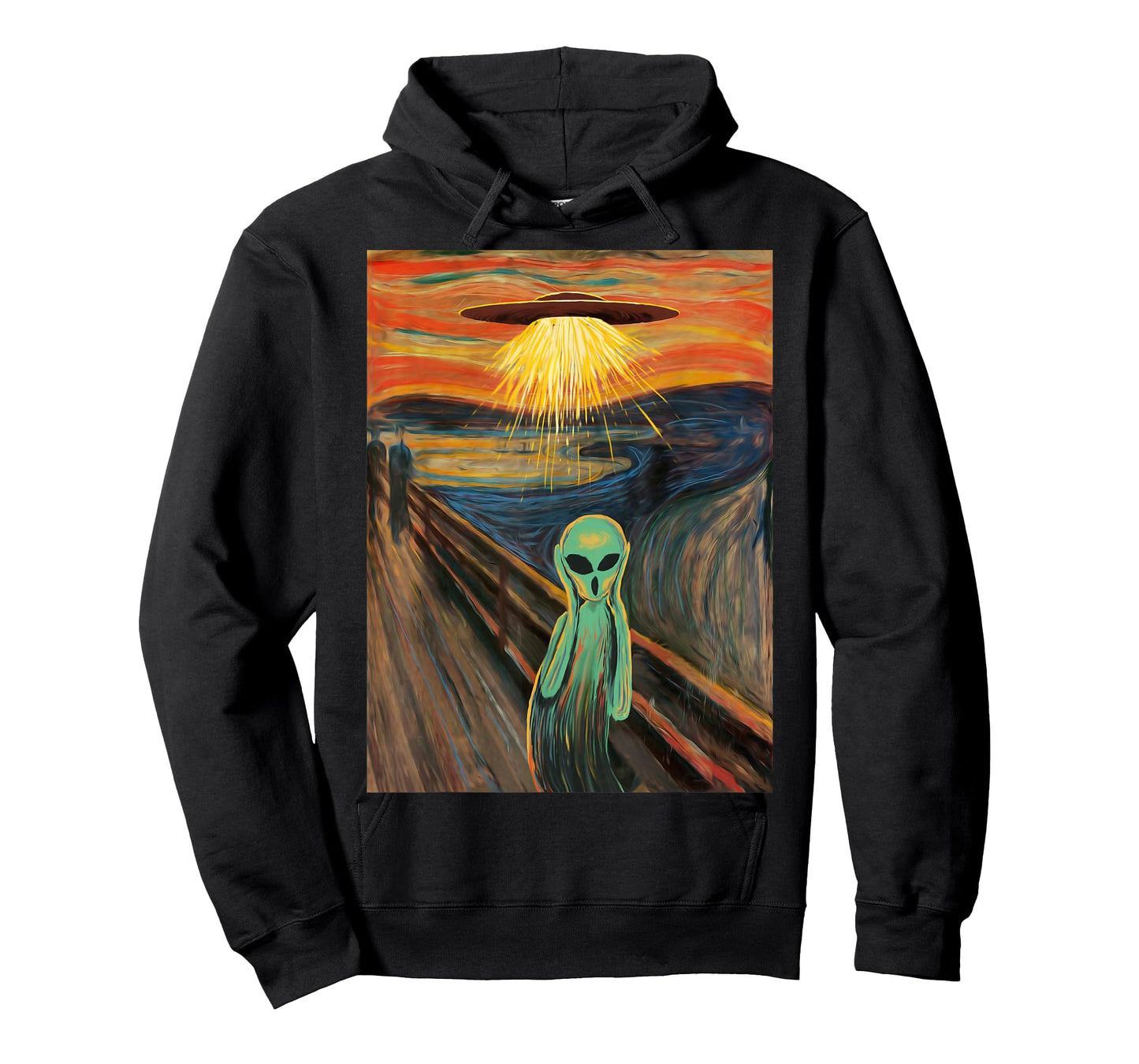 Alien Scream Painting T-Shirt