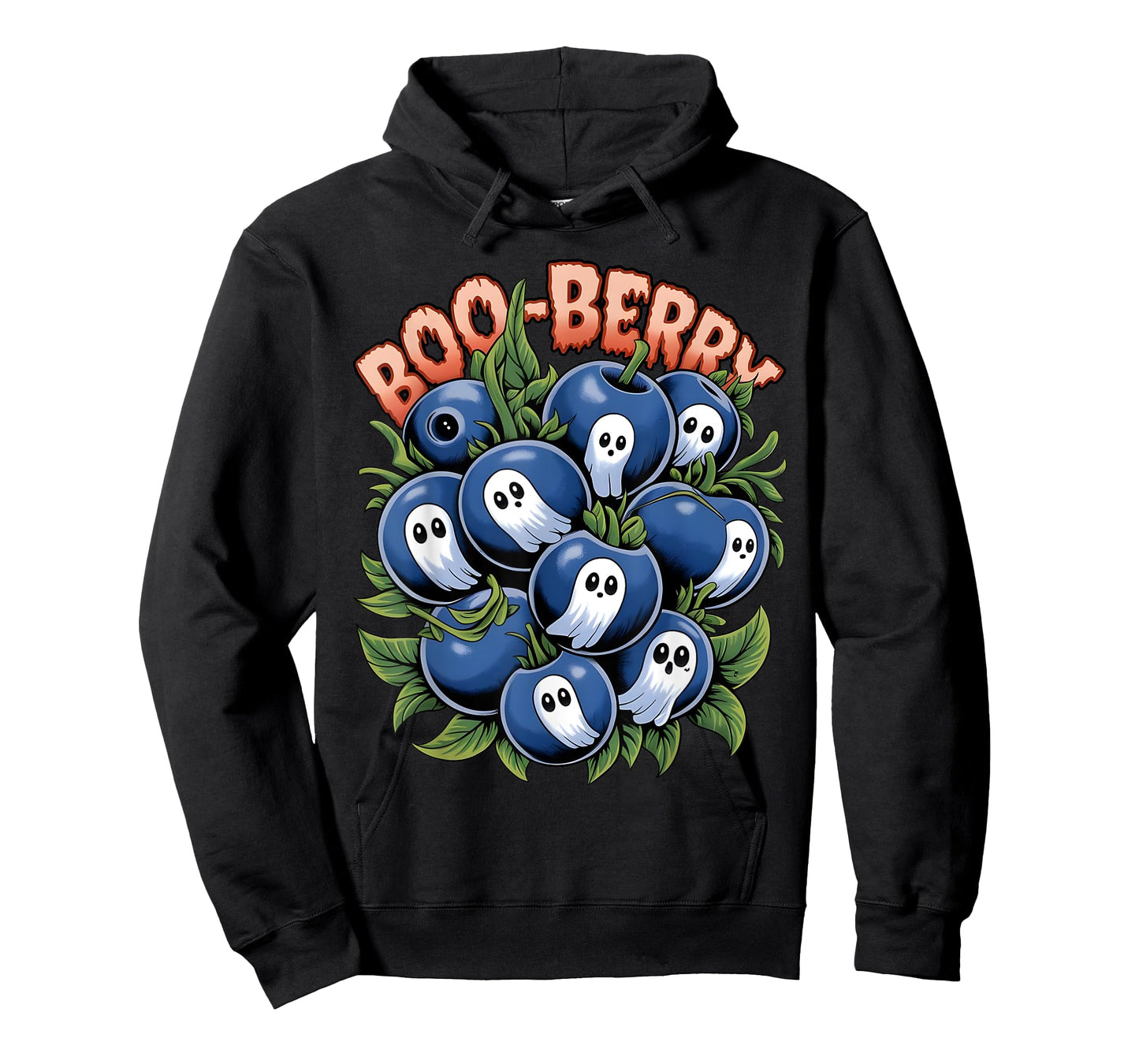 Boo Berry Blueberry Halloween Funny Ghost Costume Boys Girls T-Shirt