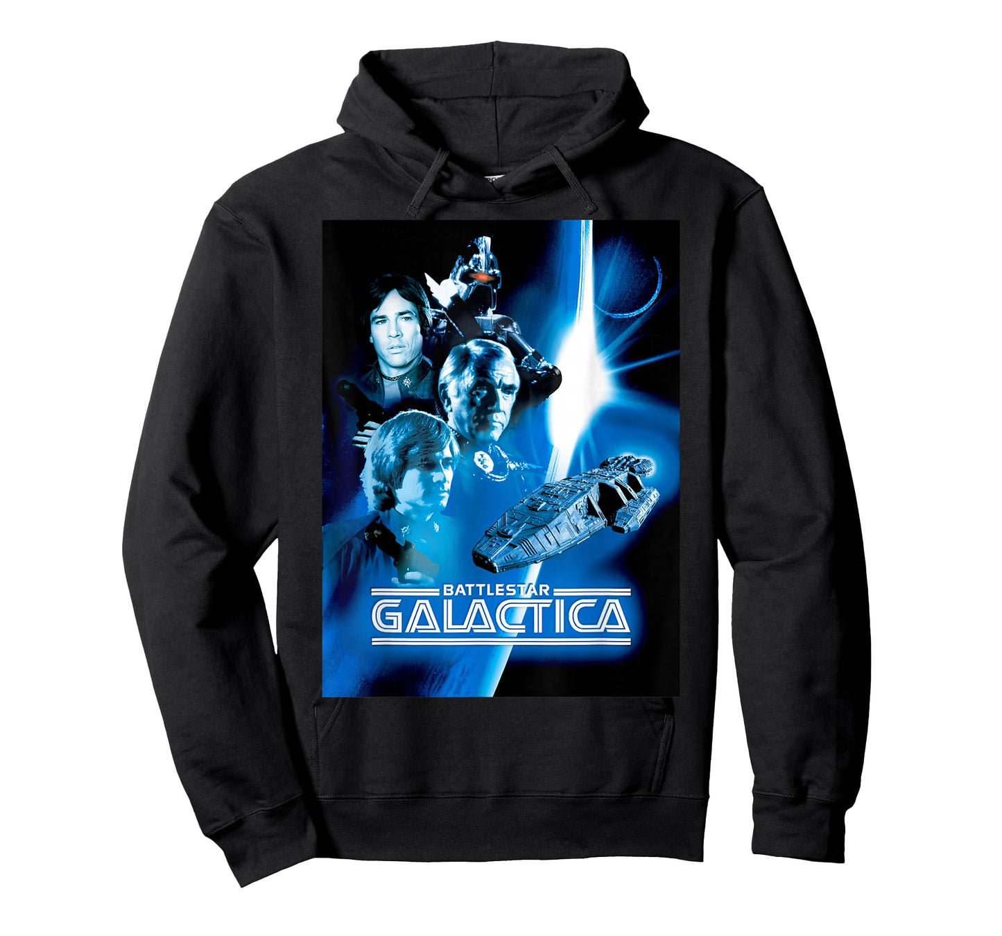 Battlestar Galactica Blue Hue Classic Poster T-Shirt