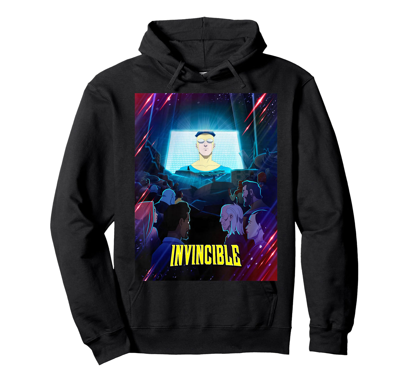 Invincible Evil Mark On Screen Poster T-Shirt
