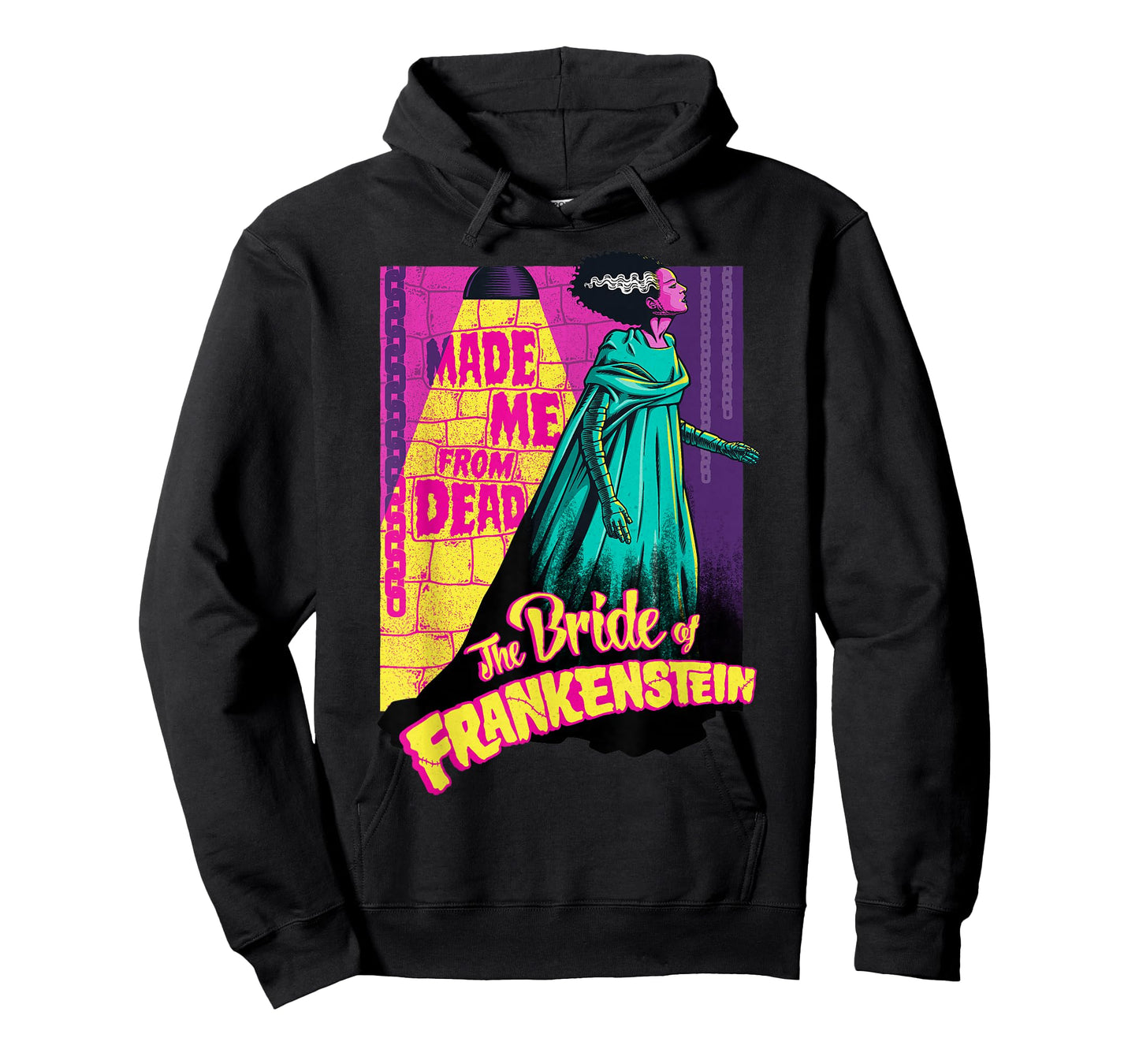 Made Me from Dead Bride of Frankenstein T-Shirt Small