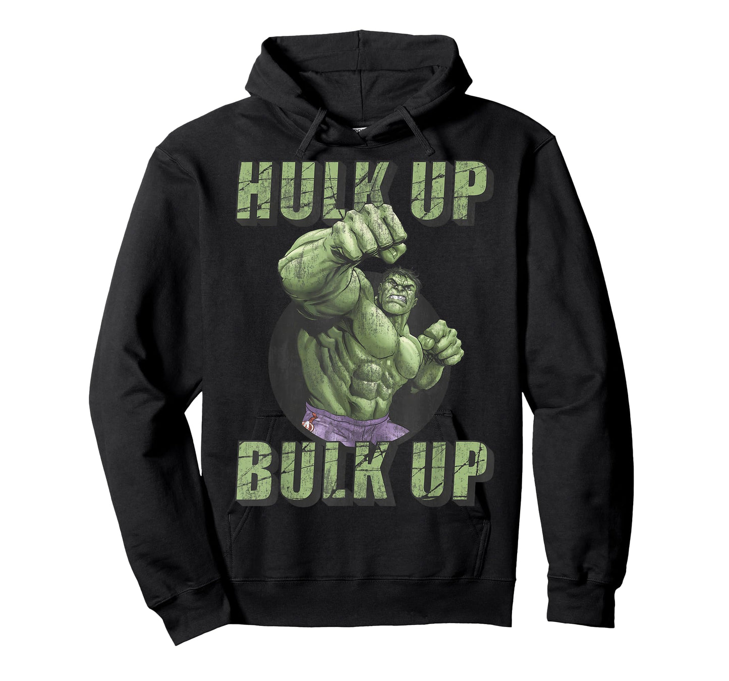 Marvel The Incredible Hulk Tough Hulk Up Bulk Up Badge T-Shirt