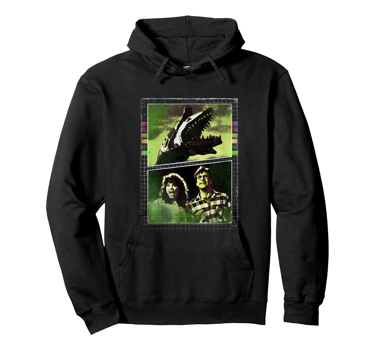 Beetlejuice Vintage Retro Sandworm Adam & Barbara Panels T-Shirt