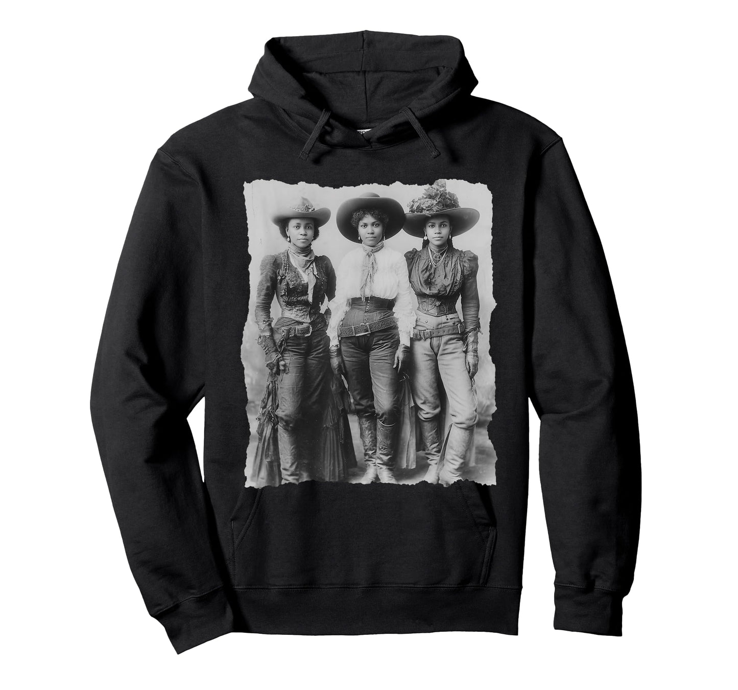 Black African American Cowgirl Western Country Texas Rodeo T-Shirt