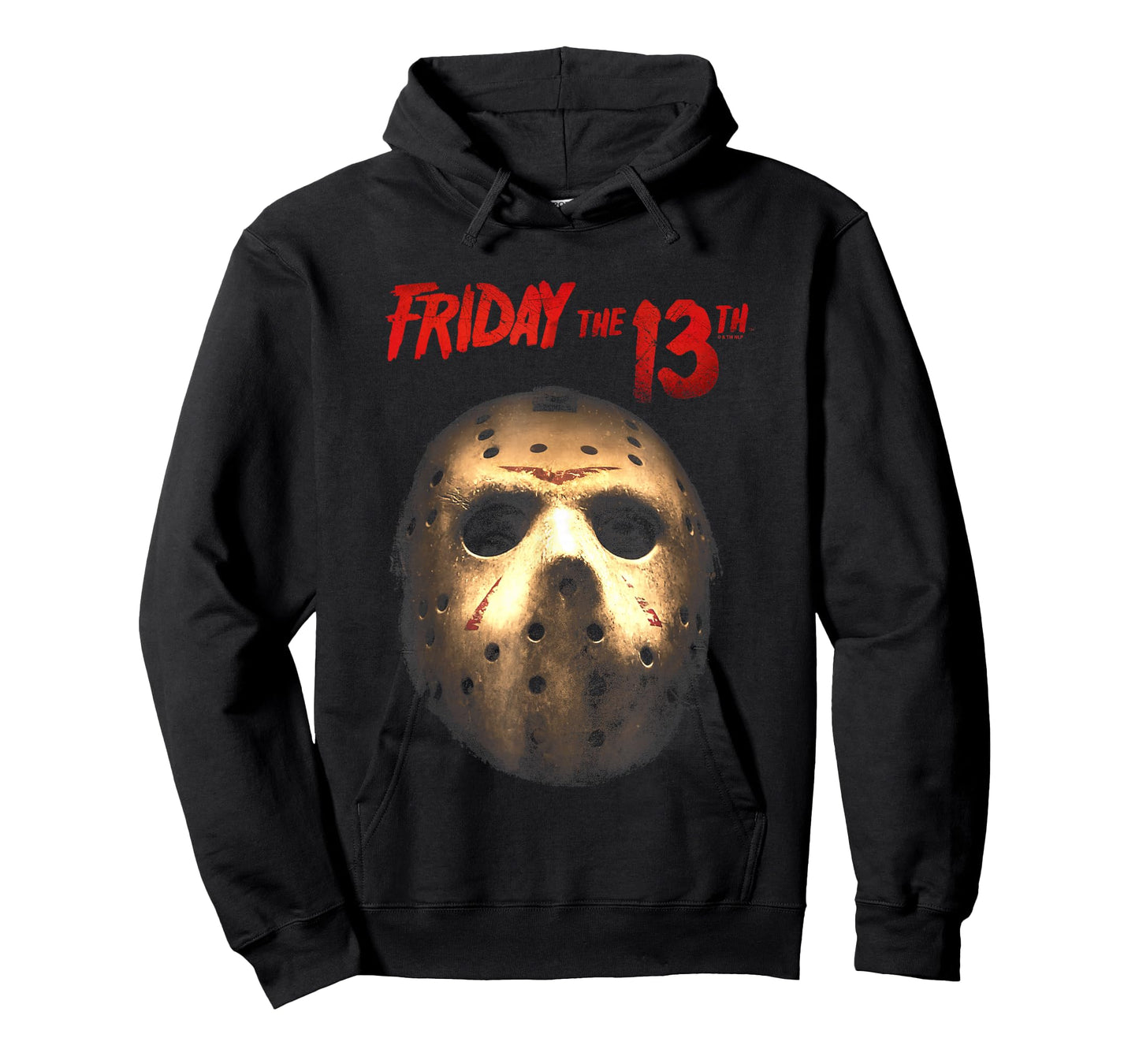 Friday The 13th Jason Voorhees Hockey Mask Distressed T-Shirt