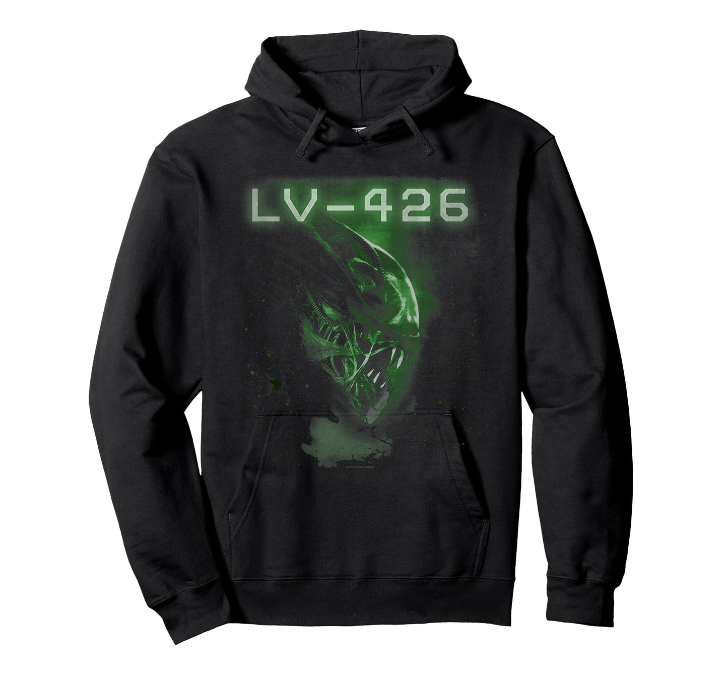 Aliens Lv-426 Iconic Angry Xenomorph Profile Chest Portrait T-Shirt