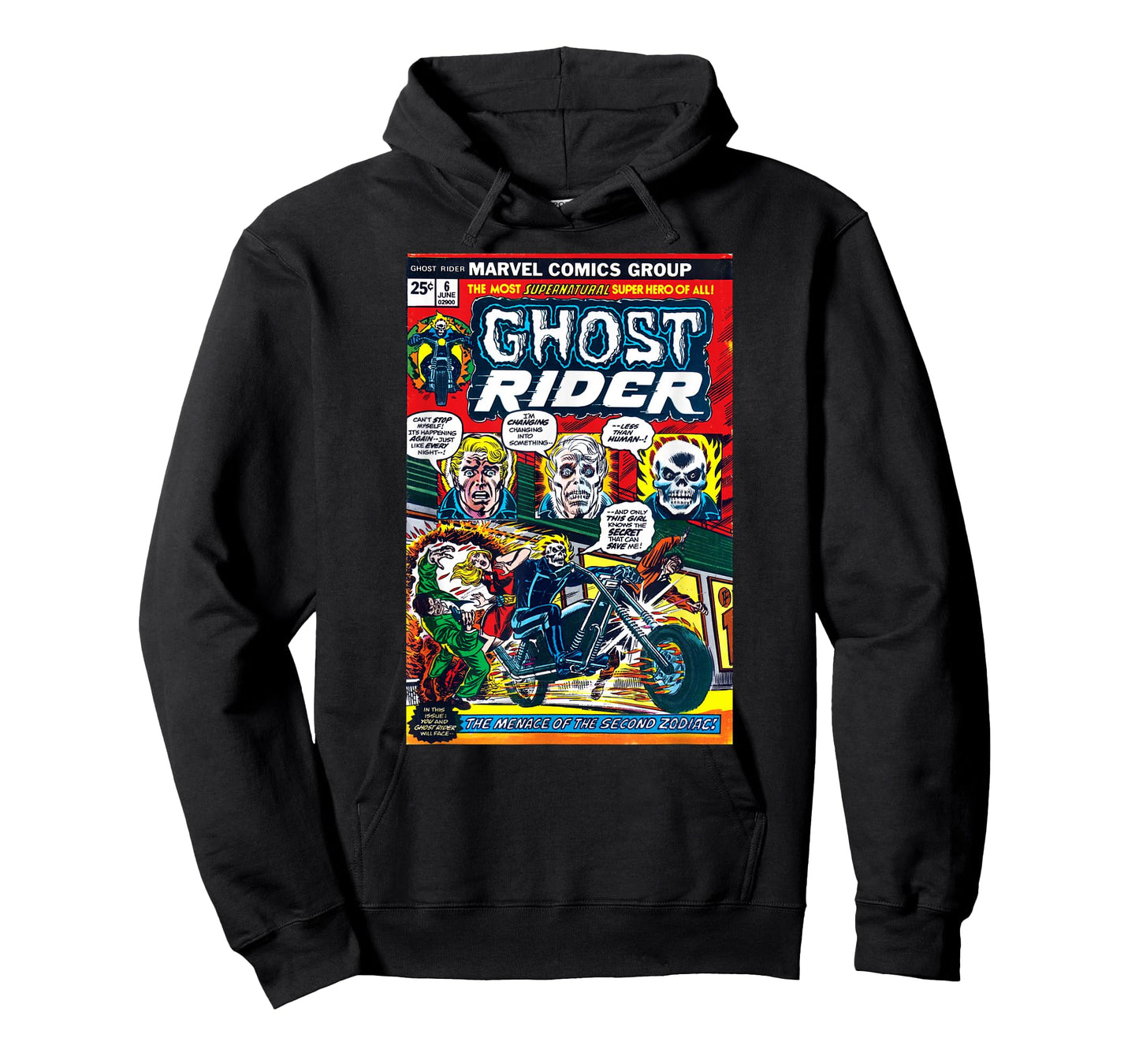 Marvel Ghost Rider #6 Vintage Comic Cover Halloween T-Shirt