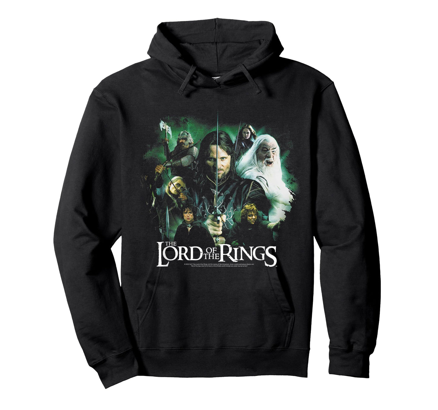 The Lord of The Rings Group Poster T-Shirt