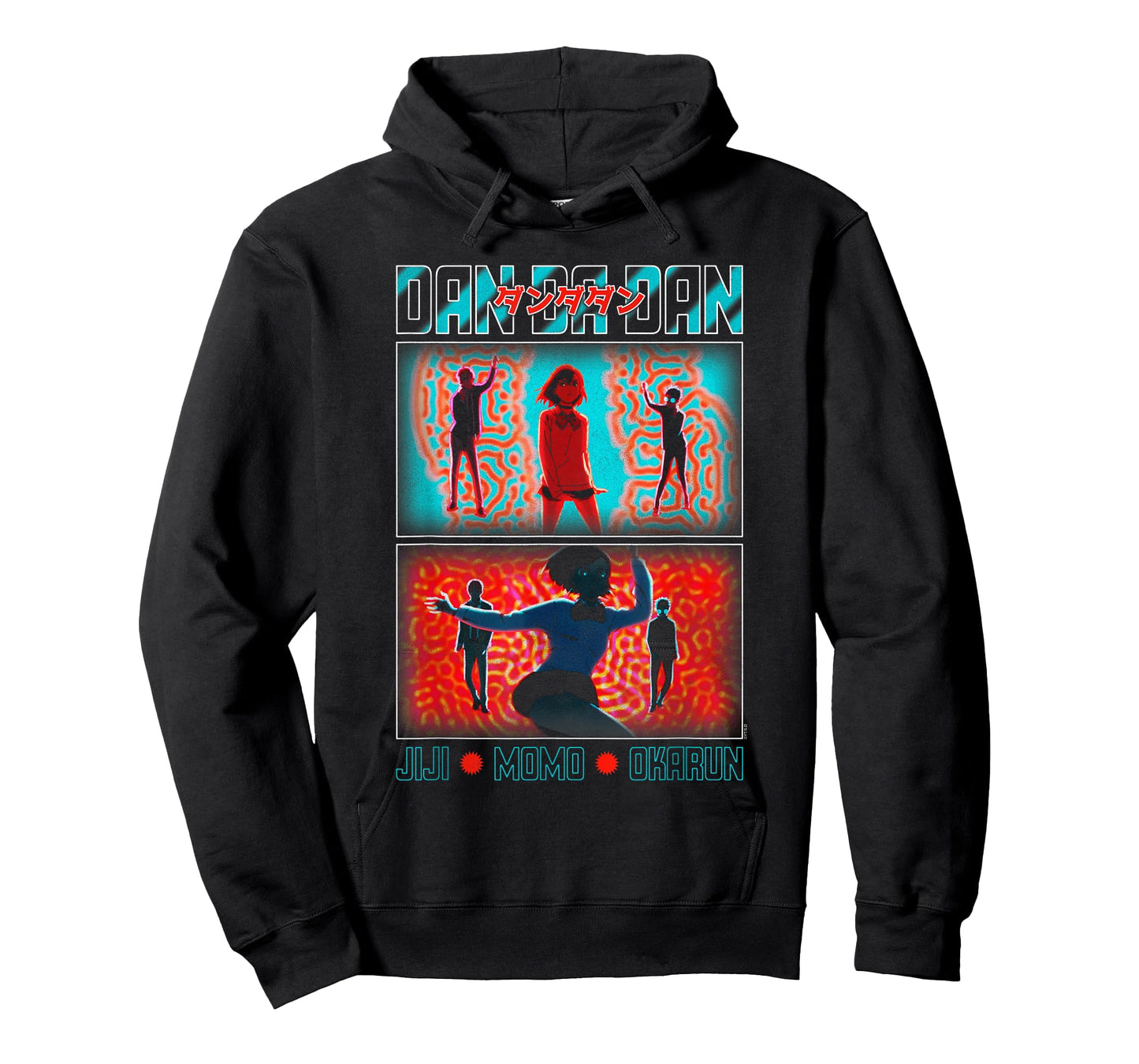 Dan Da Dan Colorful Opening Sequence Dance Anime T-Shirt