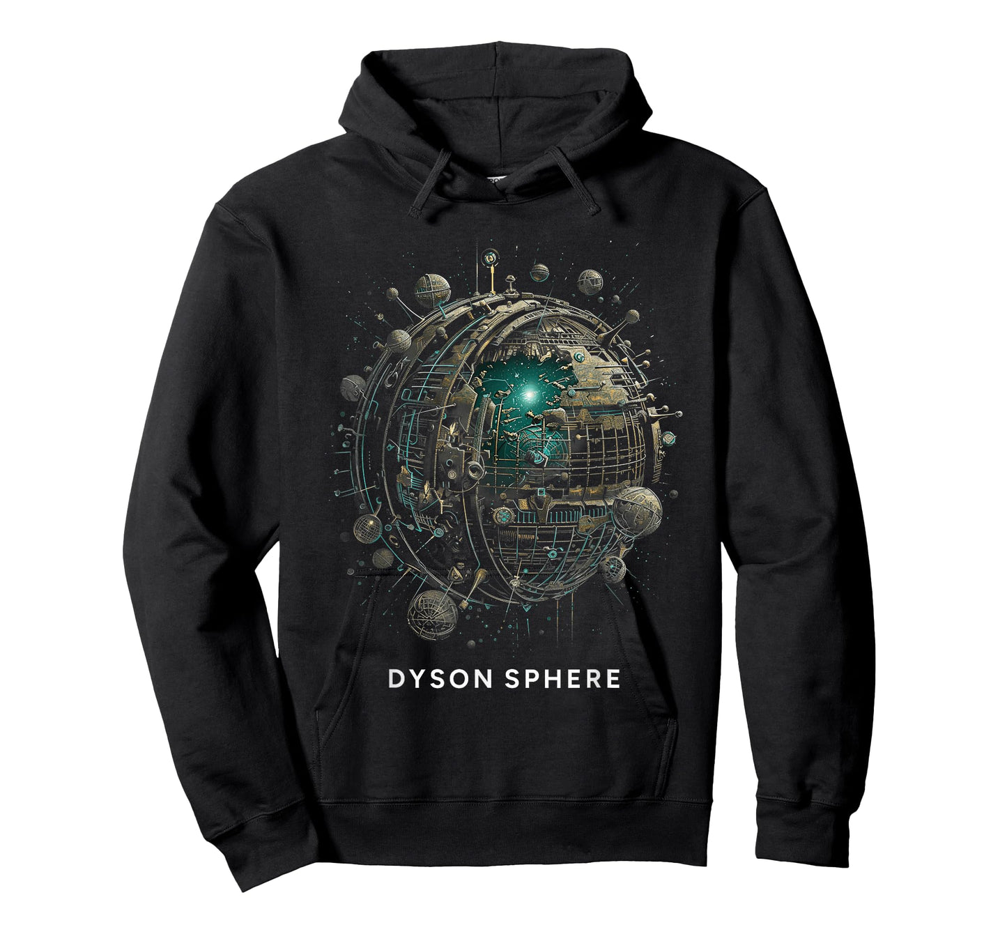 Dyson Sphere Scientific Galactic Megastructure Aliens T-Shirt
