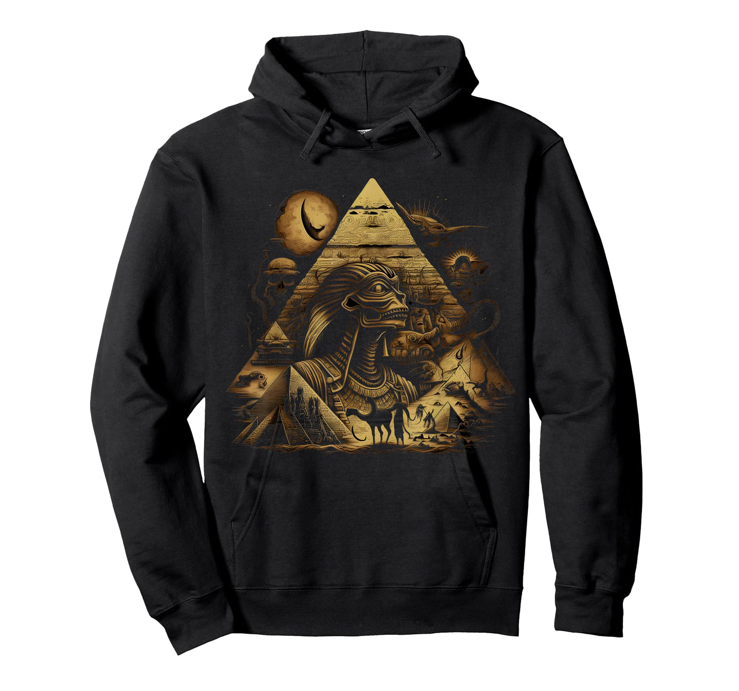 Ancient Egyptian Pyramids Aliens Space UFO Science T-Shirt