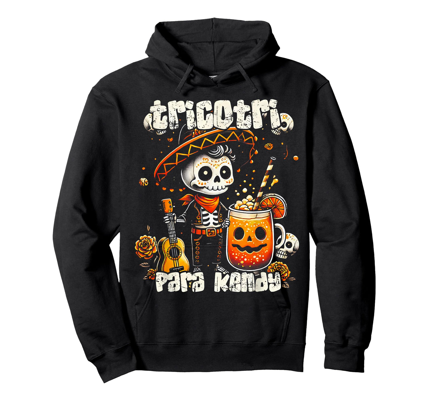 Tricotri Para Kendy Mexicano Halloween T-Shirt