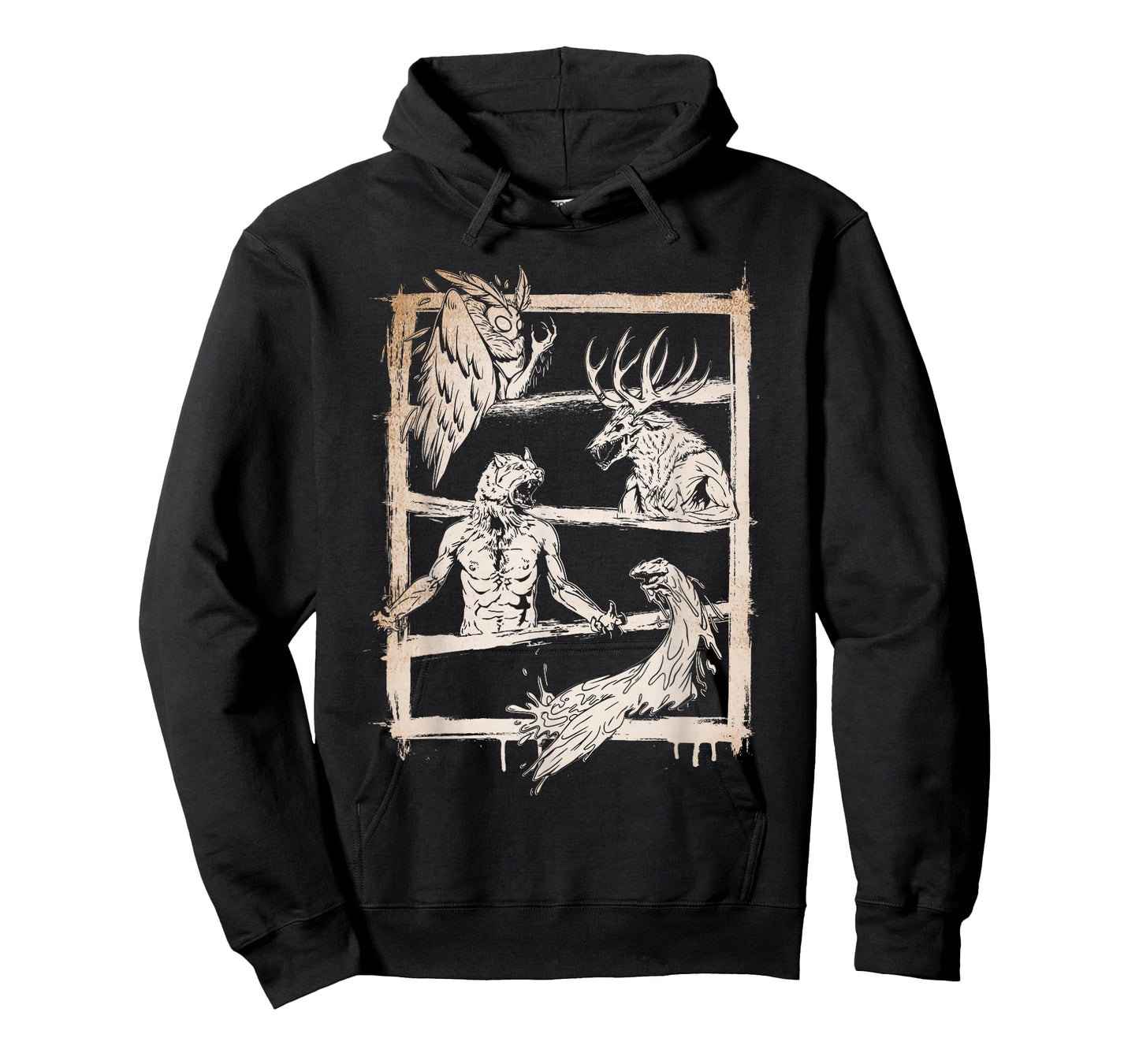 Cryptid Legends - Mothman, Wendigo, Dogman, Lake Monster T-Shirt