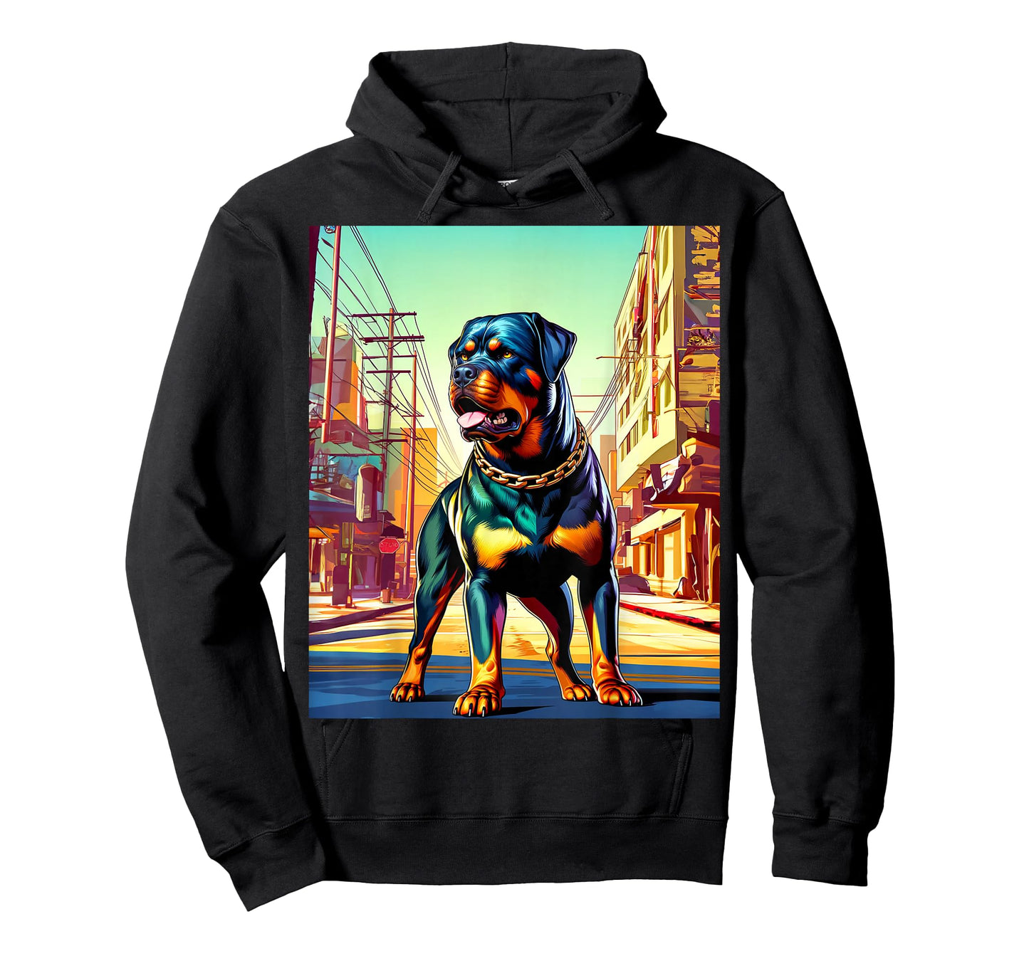 GTA Rottweiler Style T-Shirt