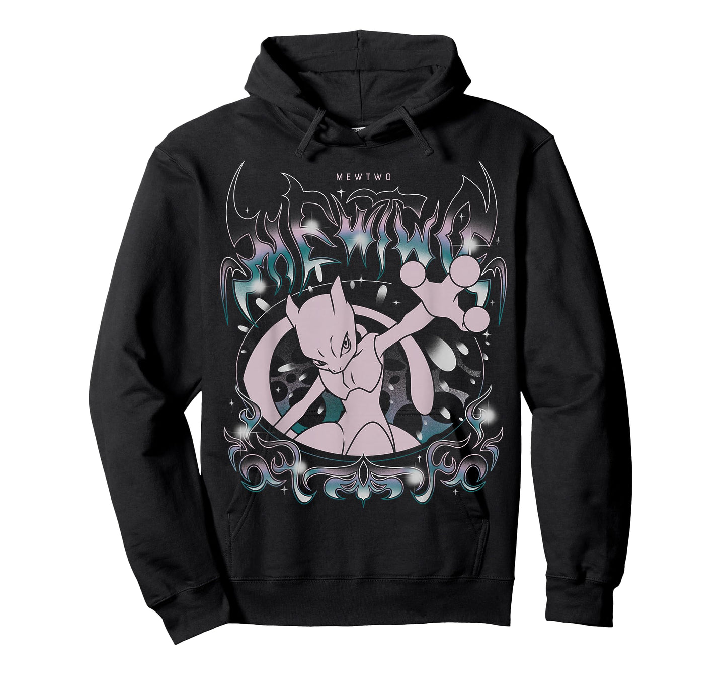 Pokémon - Mewtwo Grunge Oversized T-Shirt