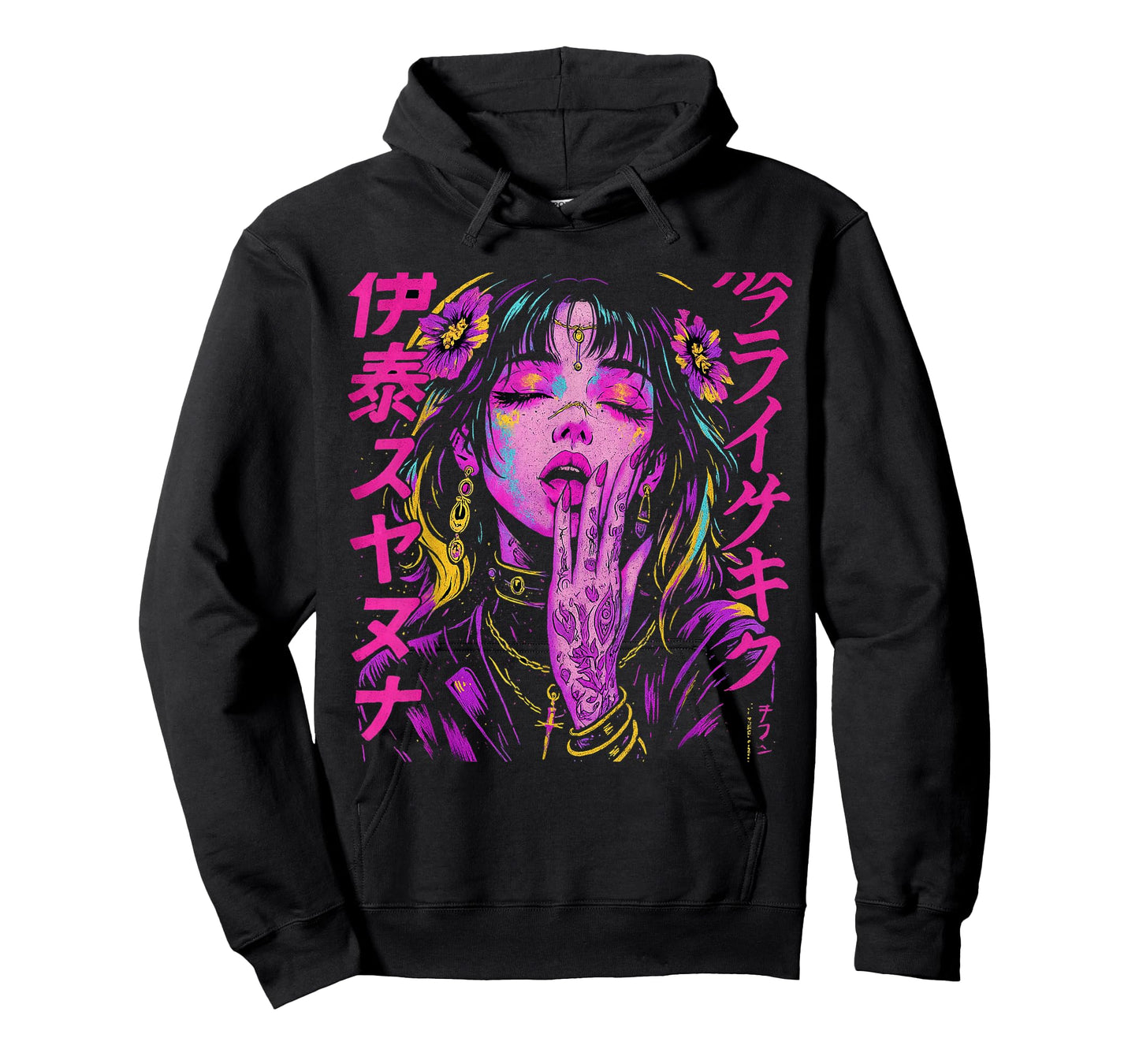 Japanese Futuristic Fashion | Retro Techwear | Anime Manga T-Shirt