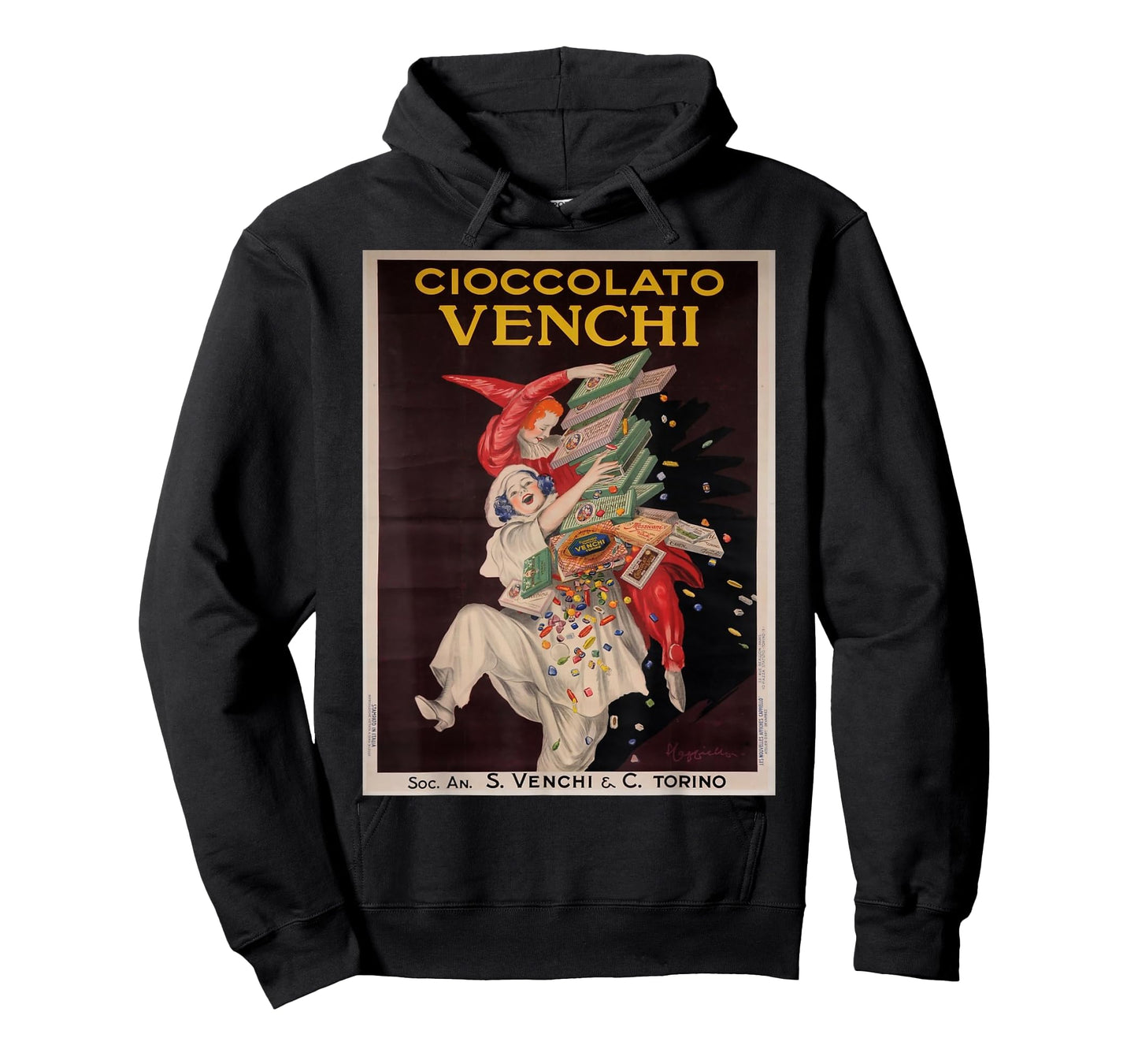 Vintage poster - Cioccolato Venchi Retro T-Shirt T-Shirt