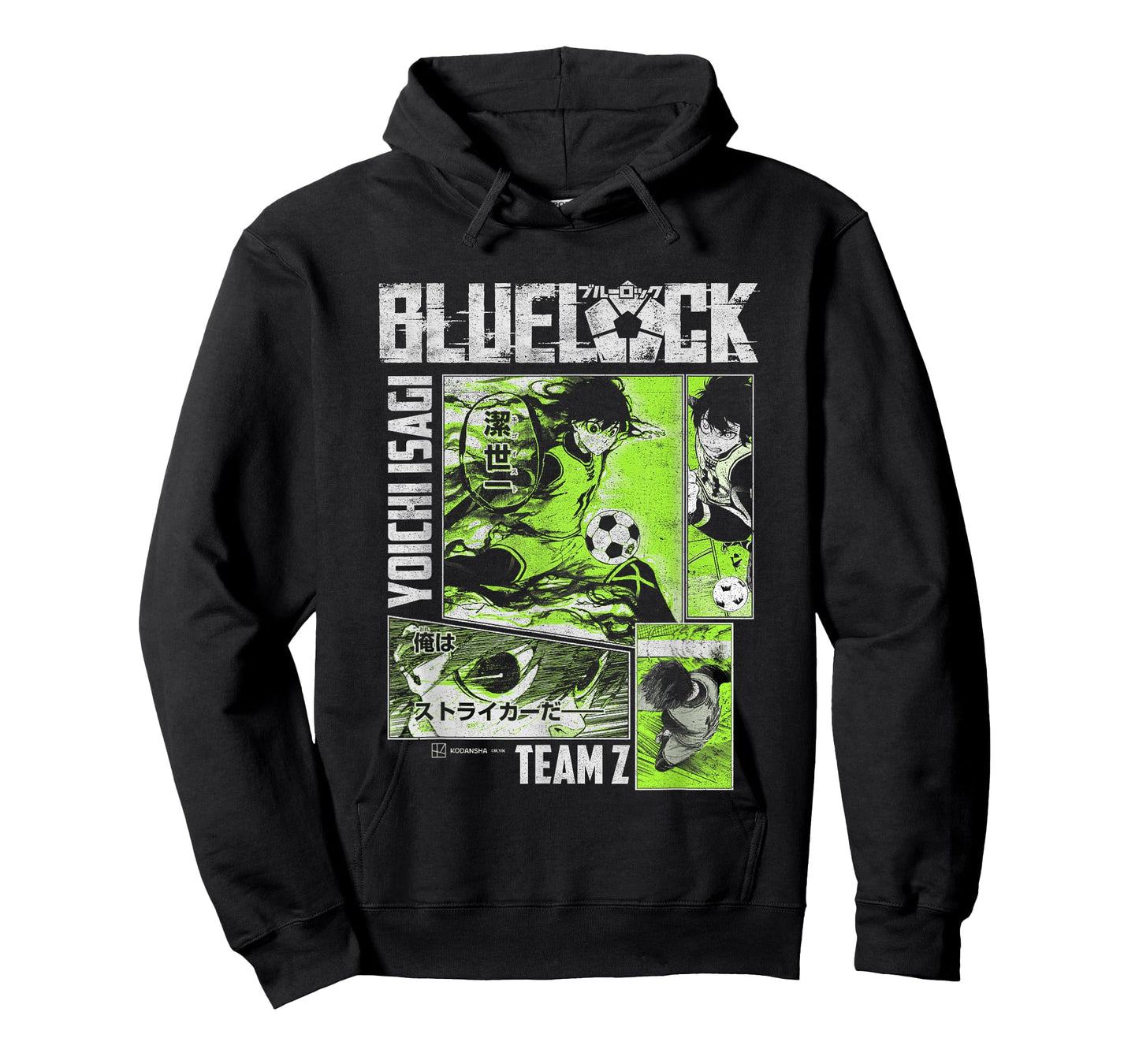 Blue Lock Yoichi Isagi Split Soccer Panels T-Shirt