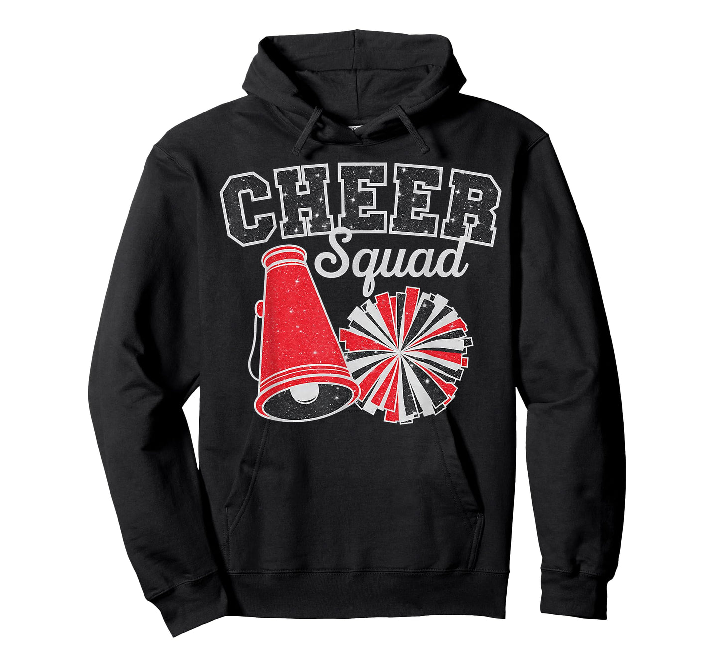 Cheer Squad Funny Cheerleader Cheerleading Red Women Girl T-Shirt