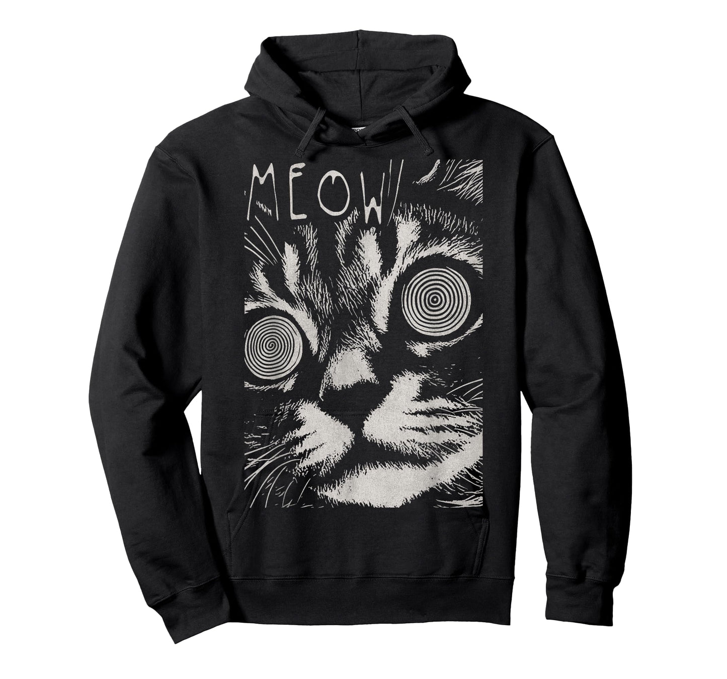 Cat Hip Hop Y2K Vintage Retro Hipster Edgy Streetwear Cat T-Shirt
