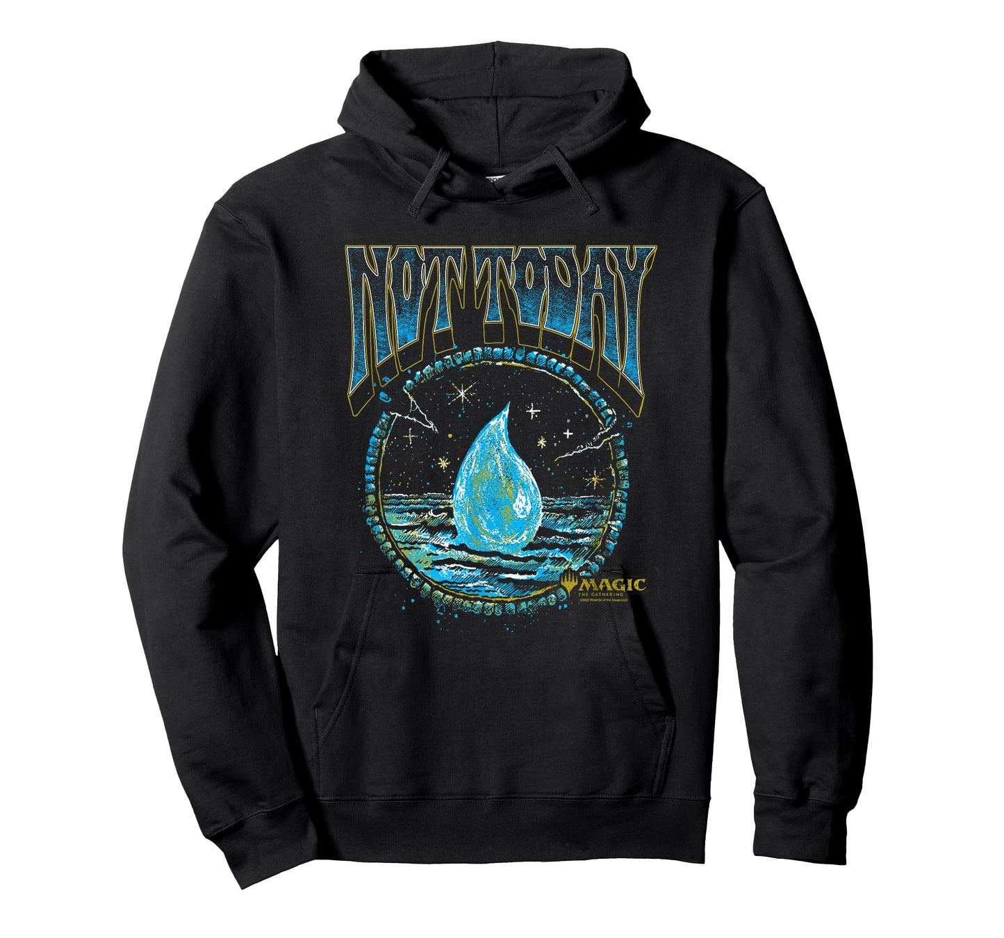 Magic: The Gathering Not Today Blue Mana Artistic Portrait T-Shirt
