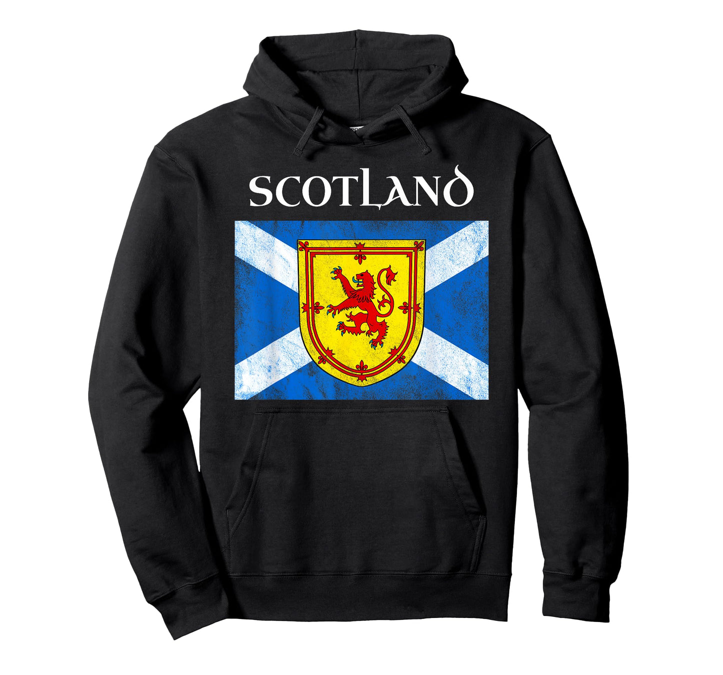 Scottish Flag Lion Rampant Royal Banner Of Scotland Saltire T-Shirt