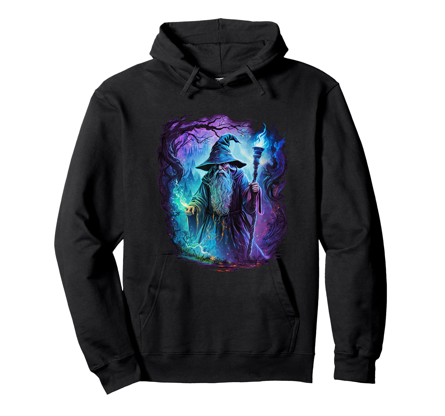 Retro Magical Wizard Fantasy T-Shirt