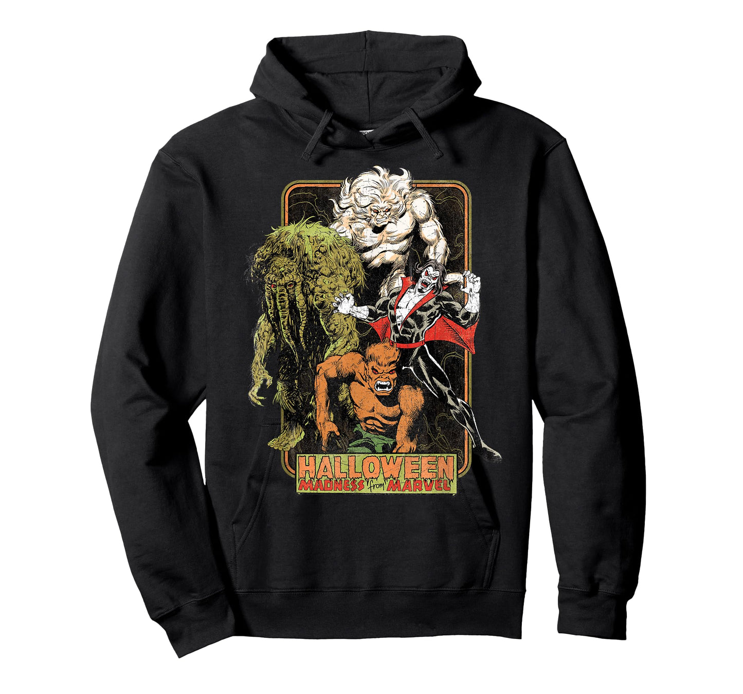 Marvel Strange Tales Monsters Halloween Madness Distressed T-Shirt