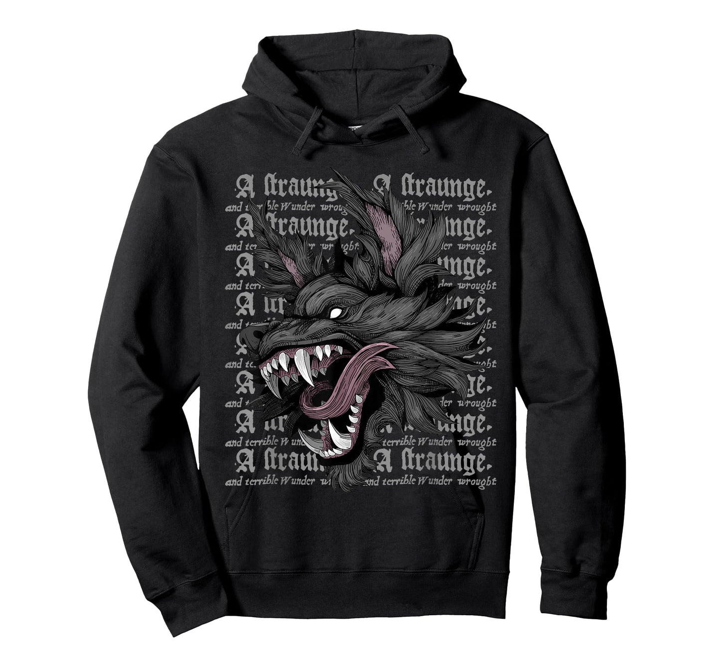 Black Dog Wolf Cryptid T-Shirt