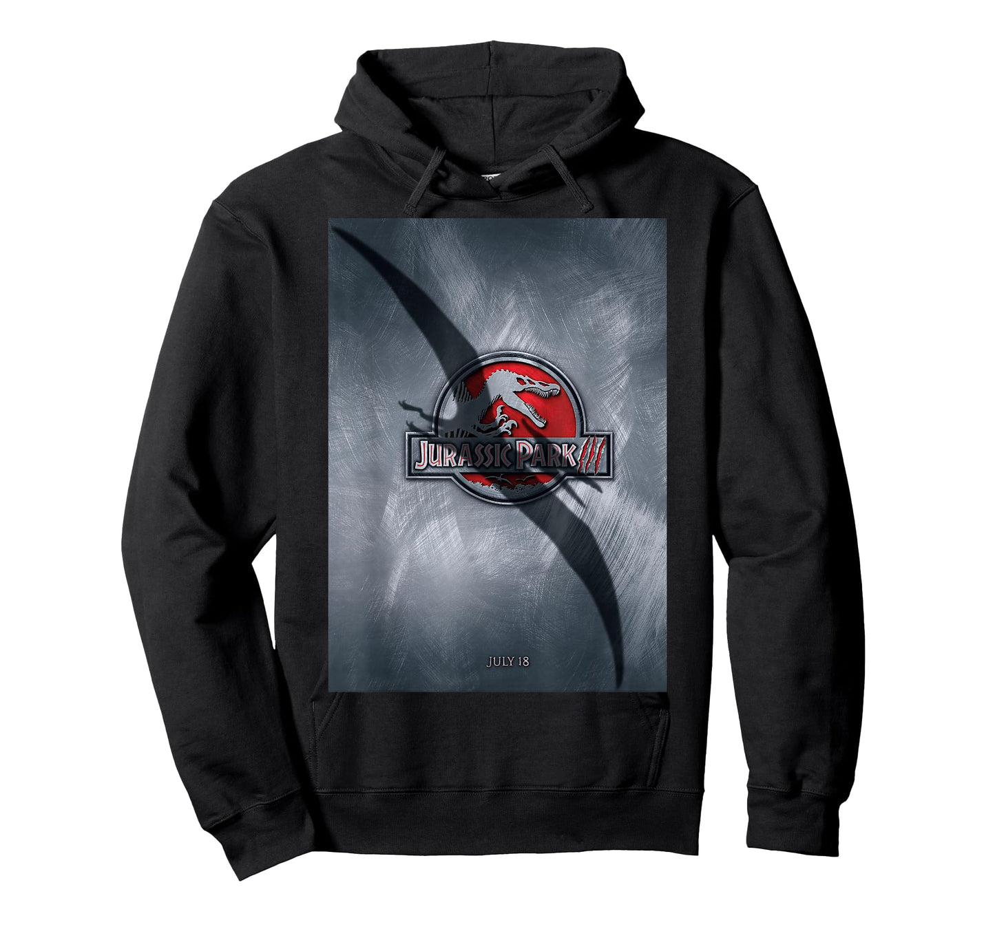 Jurassic Park 3 Movie Poster Pterodactyl Graphic T-Shirt T-Shirt