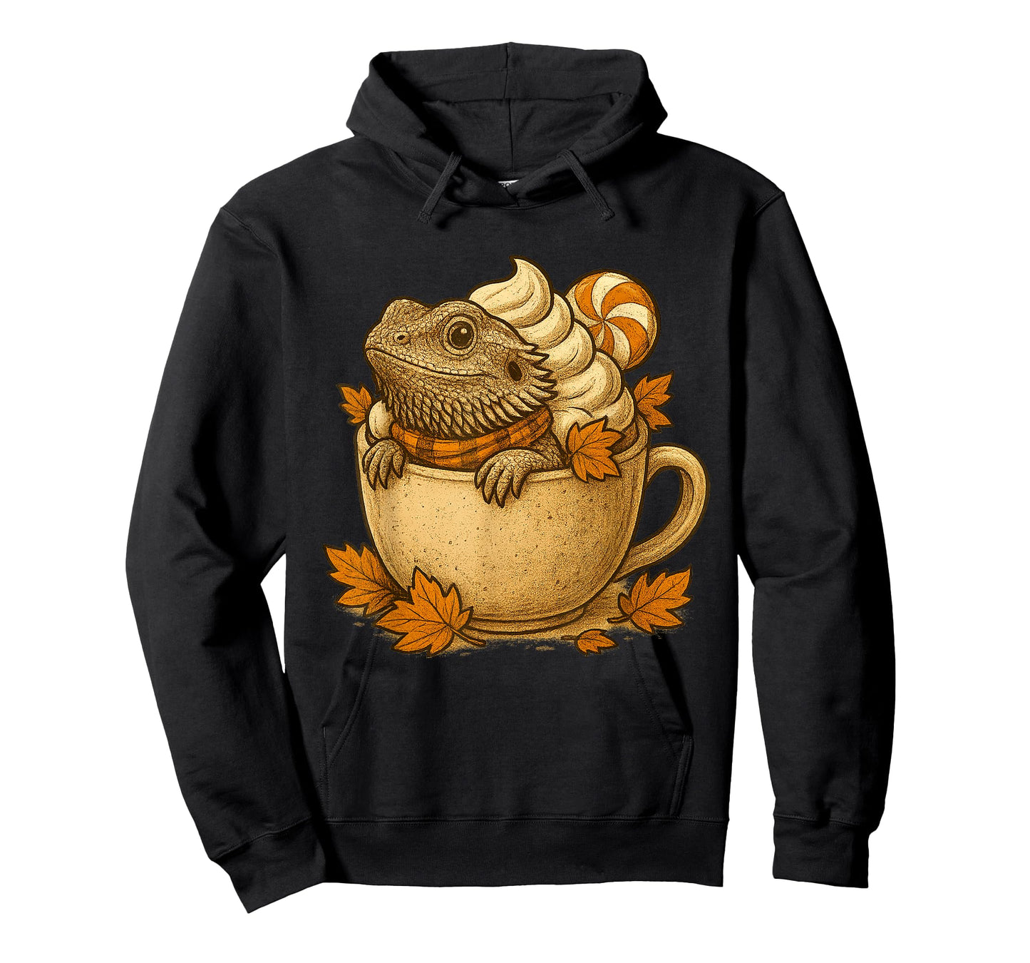 Cozy Bearded Dragon Fall Mug Reptile Pumpkin Spice T-Shirt
