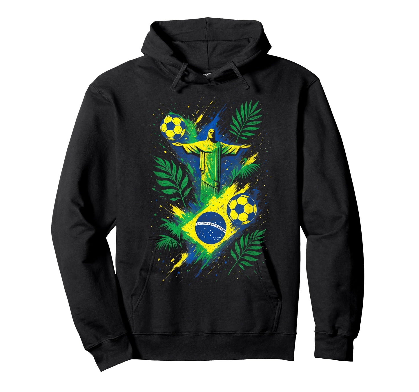 Soccer Brazil Football Christ Rio Culture T-Shirt