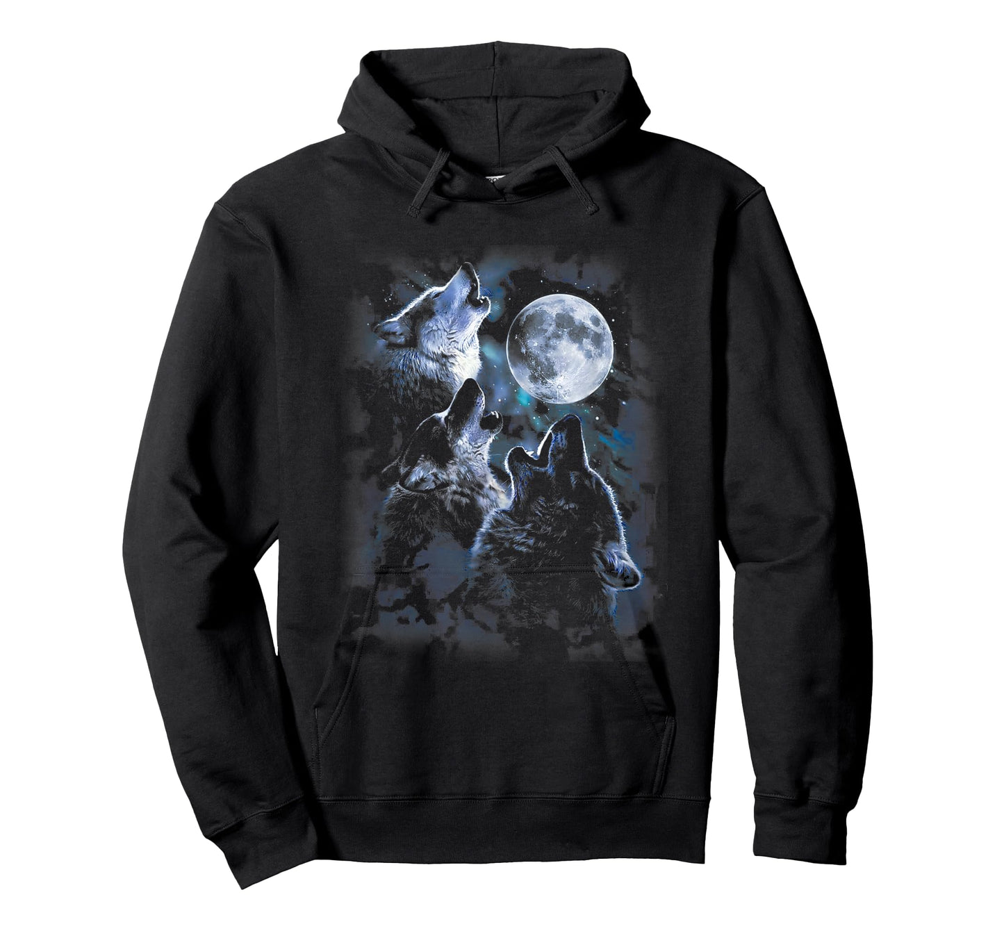 Wolf Howling at The Moon Wildlife Wolves Lovers Men T-Shirt
