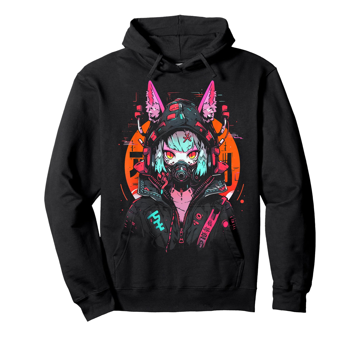 Anime Manga Cyberpunk Aesthetic Techwear Harajuku T-Shirt