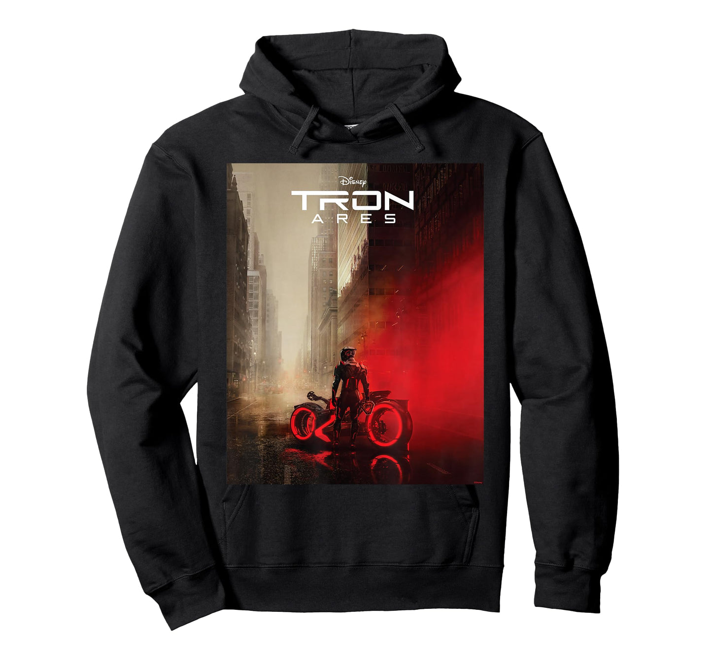 Disney TRON: Ares Lightcycle City Official Movie Poster Art T-Shirt