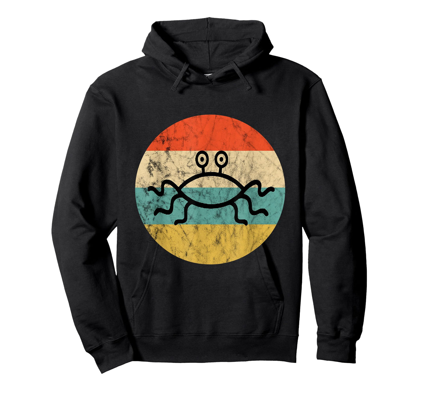 Flying Spaghetti Monster Pastafari Retro Sunset Church FSM T-Shirt